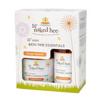 Lil' Ones Bath Time Essentials Gift Set- Orange Popsicle